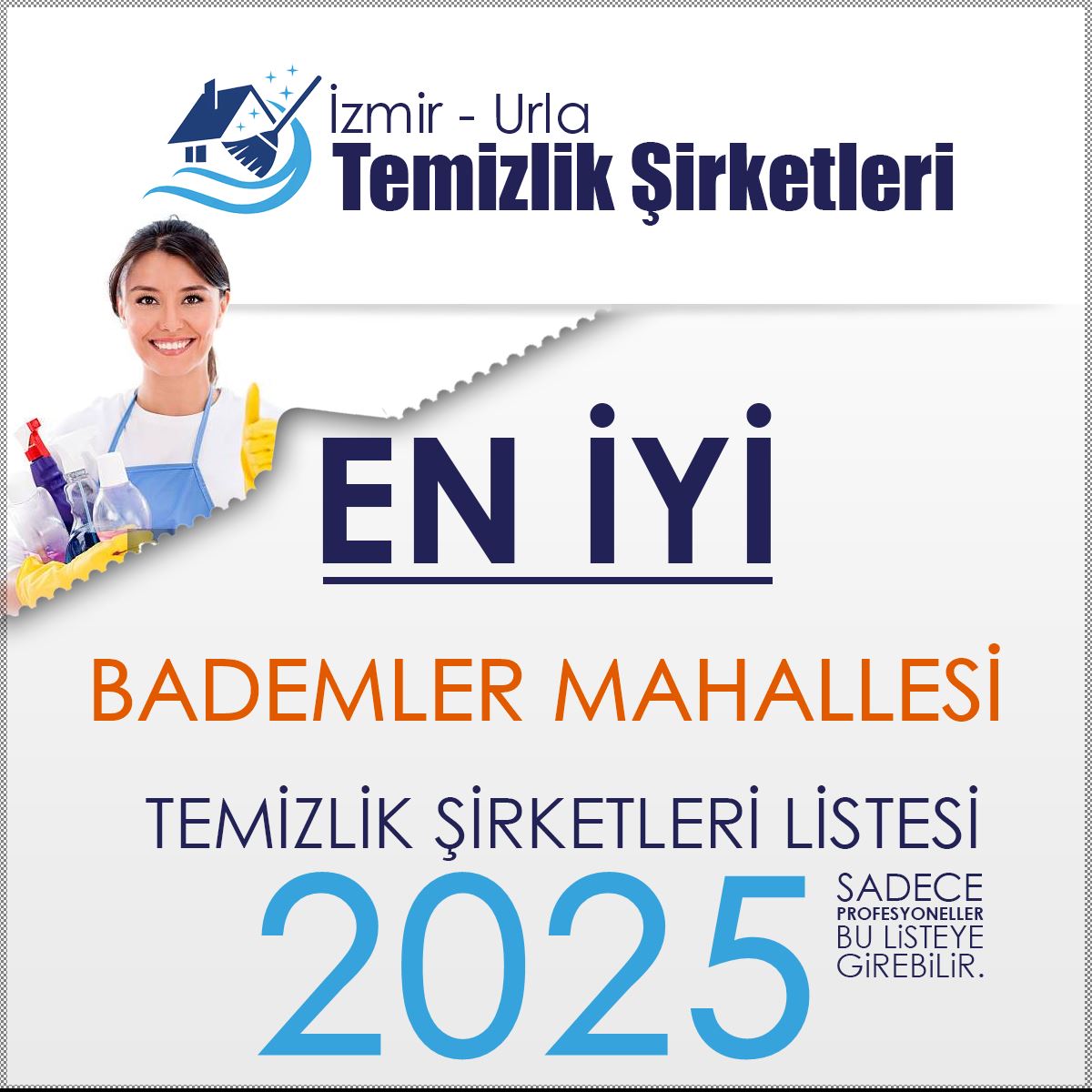 Urla Bademler Mahallesi En İyi Temizlik Şirketi